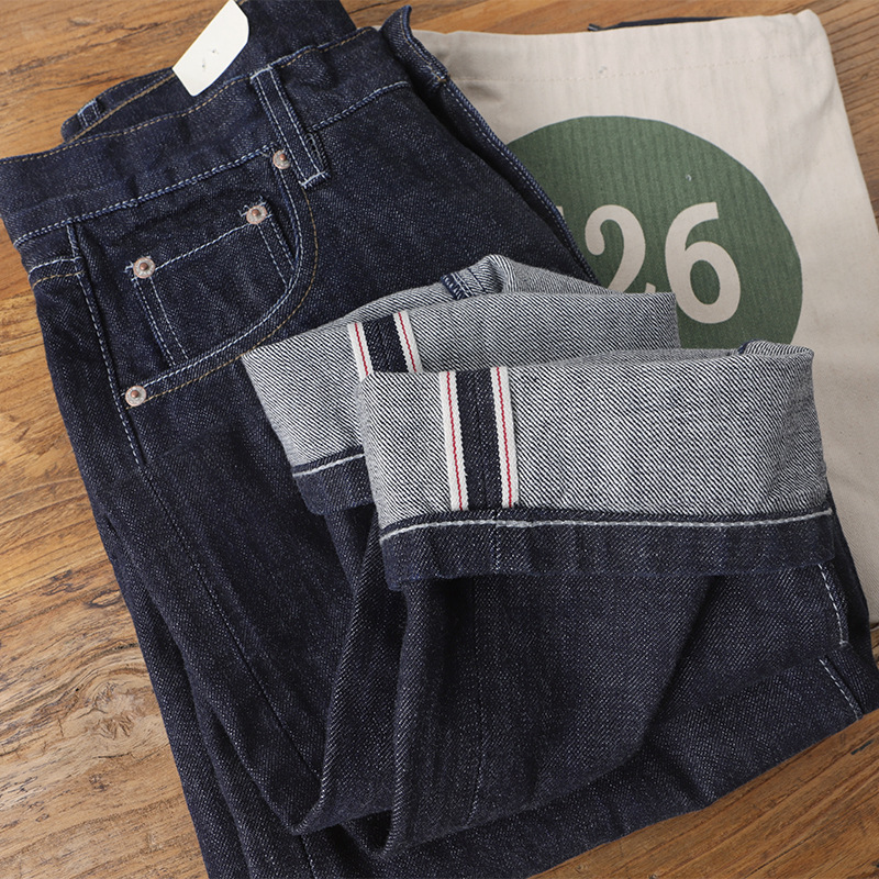 Levis Jeans 501 - Amekaji %100 Pamuklu Erkek Kırmızı Beyaz