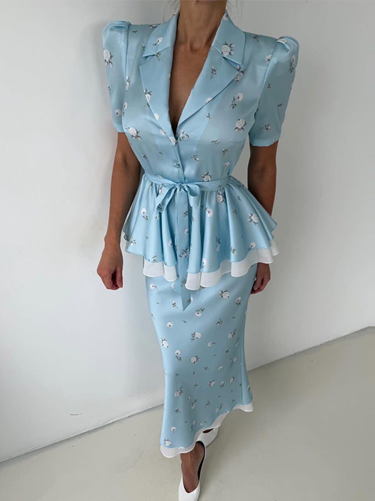 Çiçek Desenli Blazer Ceket Ete - Romper Floral Print incelemesi ve fiyatı