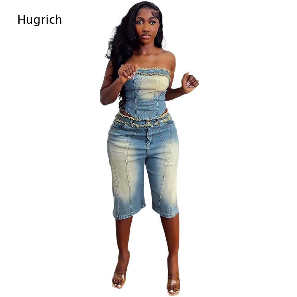 Bayanlar İçin Yıkanmış Straple - Shorts Denim Frayed incelemesi ve fiyatı