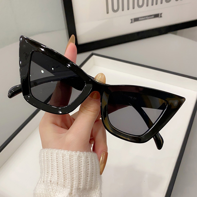 Yeni Büyük Çerçeve Vintage Kar - Sunglasses Cat Eye incelemesi ve fiyatı